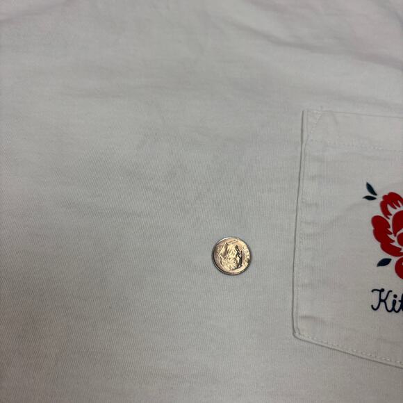 Kith & Kin Peony Print Pocket Tee Shirt Men's Large - Picture 10 of 11